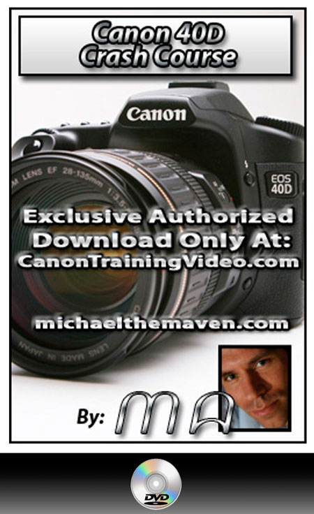 Canon 40D DVD Crash Course DVD + Download