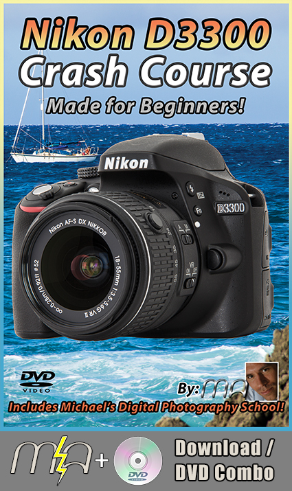 Nikon D3300 Crash Course DVD with Download