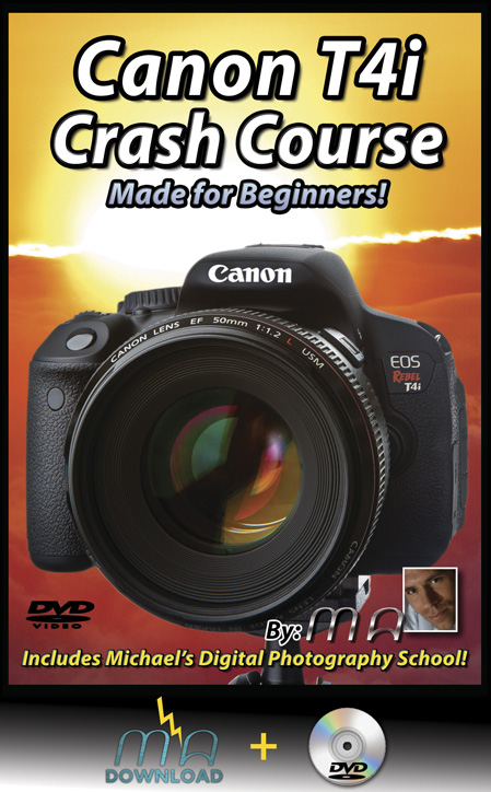 Canon Rebel T4i Crash Course ( DVD + Download) [MTM-T4iCC-DVD]
